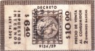 Argentina tax stamp