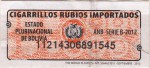 Bolivia tax stamp