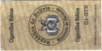 Bolivia tax stamp