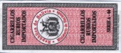 Bolivia tax stamp