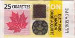 Canada tax stamp