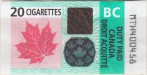 Canada tax stamp