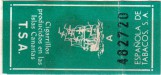 Canarias tax stamp