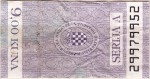 Croatia tax stamp