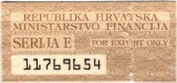 Croatia tax stamp