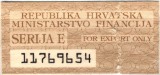 Croatia tax stamp