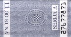 Croatia tax stamp