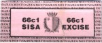 Malta tax stamp