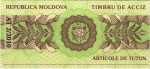 Moldova tax stamp