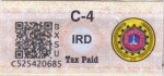 Myanmar tax stamp