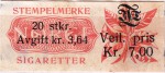 Norway tax stamp