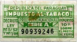 Paraguay tax stamp