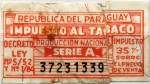 Paraguay tax stamp