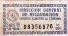 Paraguay tax stamp