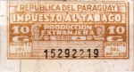 Paraguay tax stamp