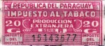 Paraguay tax stamp