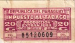 Paraguay tax stamp