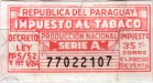 Paraguay tax stamp