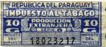 Paraguay tax stamp