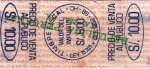 Peru tax stamp