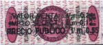 Peru tax stamp