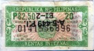 Philippines tax stamp