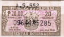 Philippines tax stamp