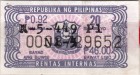 Philippines tax stamp