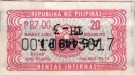 Philippines tax stamp