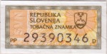 Slovenia tax stamp