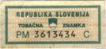 Slovenia tax stamp