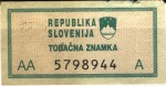 Slovenia tax stamp