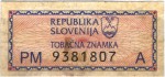 Slovenia tax stamp