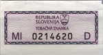 Slovenia tax stamp