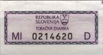 Slovenia tax stamp