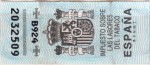 Spain tax stamp