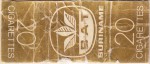 Suriname tax stamp