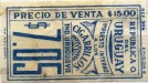 Uruguay tax stamp