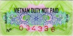 Vietnam tax stamp