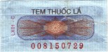 Vietnam tax stamp