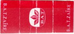 Zaire tax stamp